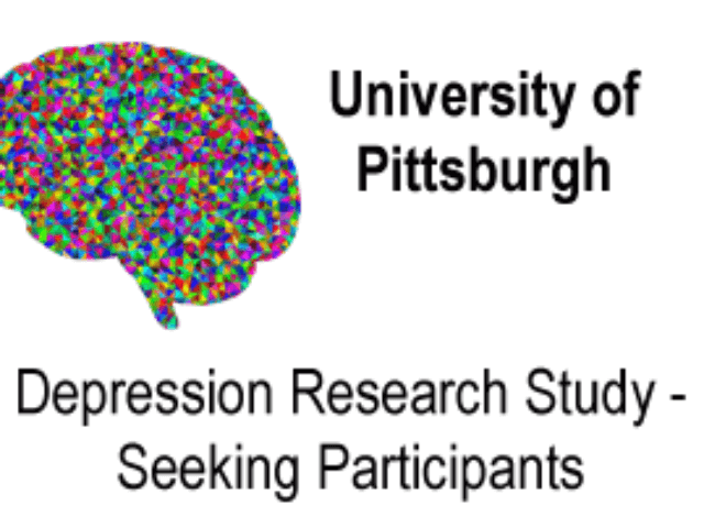 University of Pittsburgh – Depression Research Study